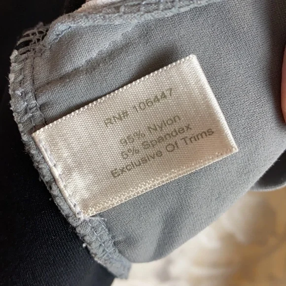 Boston Proper Sport Grey Black Zip up blazer jacket lightweight colorblock small - Picture 8 of 11